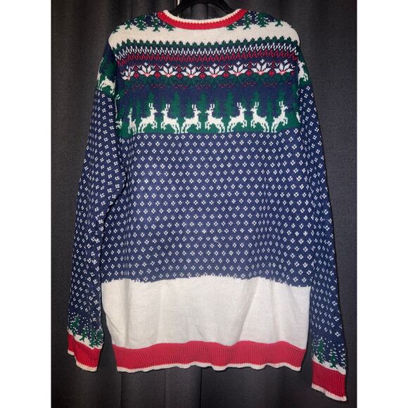 Ugly Christmas Sweater Xmas Size XL - Picture 3 of 3